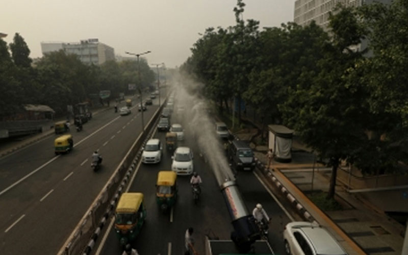 दिल्ली की वायु गुणवत्ता हुई ख़राब, एक्यूआई पहुंचा 368