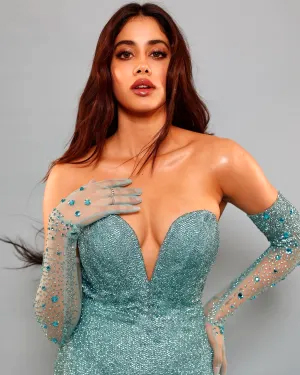 जान्हवी कपूर ने गाउन पहन लगाया हुस्न का तड़का : Janhvi Kapoor Photo