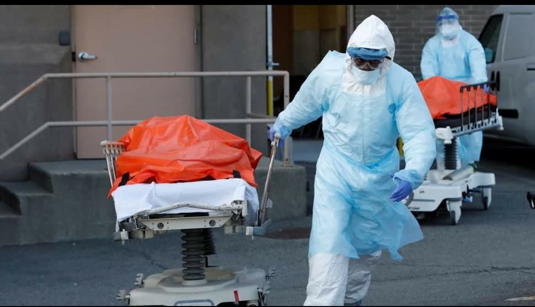 अमेरिका में भयानक मंजर, एक दिन में 1200 कोरोना पीड़ितों ने तोड़ा दम