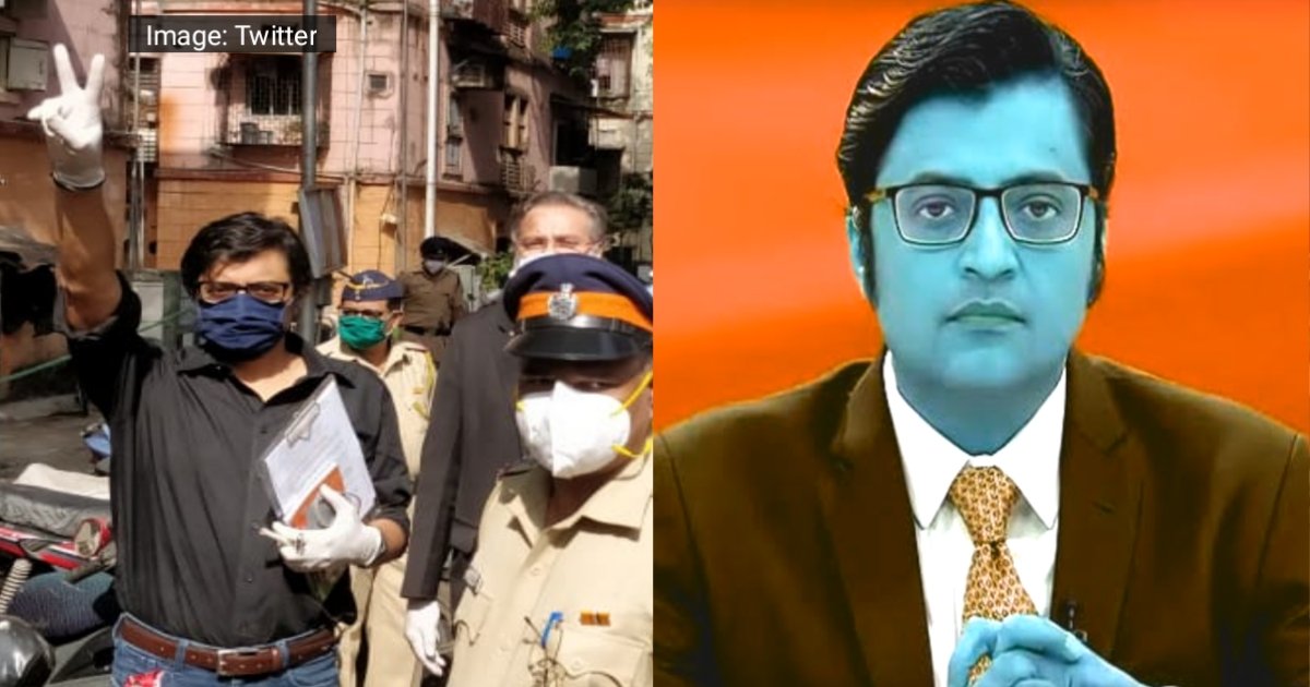 कांग्रेस नेता ने पत्रकार अर्नव गोस्वामी पर जात पात वाली टिप्पड़ी की