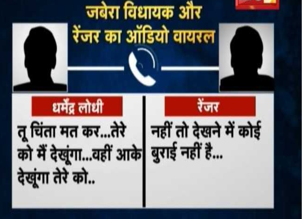 बीजेपी विधायक ने रेंजर को दी धमकी! कहा- तू चिंता मत कर.तेरे को वहीं आकर देखूंगा..ऑडियो वायरल