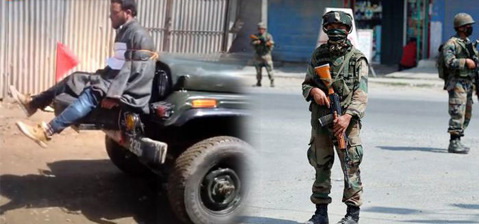 सेना ने लिया अपने अपमान का बदला! पत्थरबाज को जीप से बांधकर शहर भर में घुमाया!