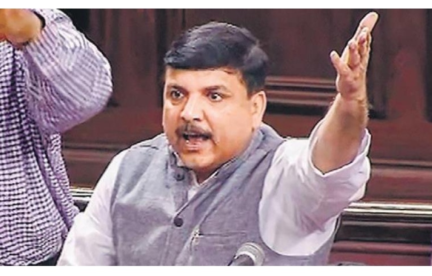 कृषि बिल राज्यसभा में पास, आप सांसद संजय सिंह ने कर दिया ये?