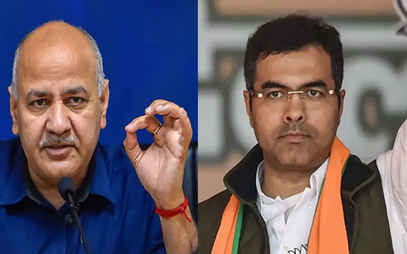 बेहतर स्कूल पर जंग में ट्विटर पर आमने सामने दिल्ली के उपमुख्यमंत्री मनीष सिसोदिया और सांसद प्रवेश वर्मा