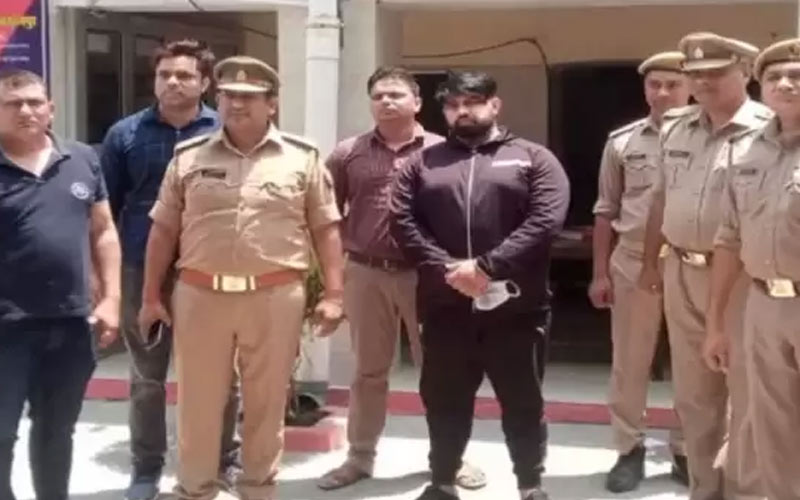 खनन माफिया हाजी इकबाल का बेटा गैंगस्टर एक्ट में दिल्ली से गिरफ्तार