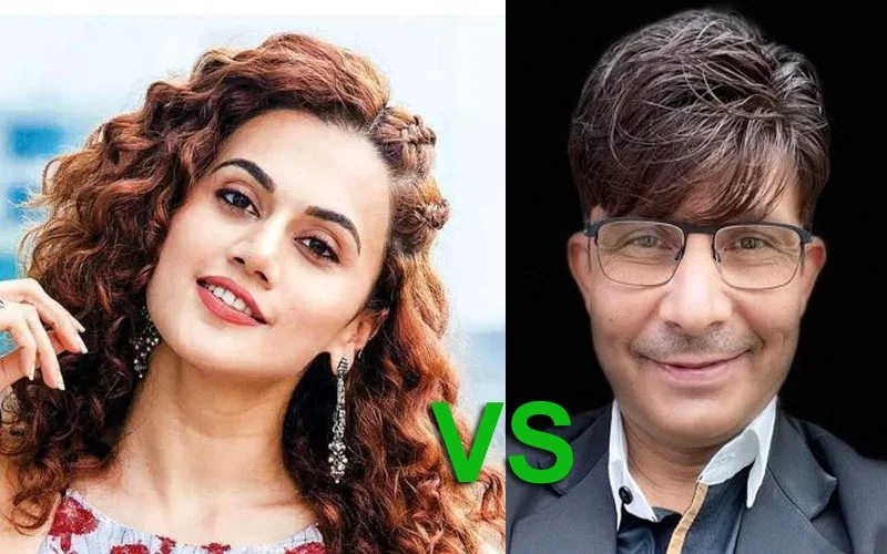 तापसी पन्नू के ट्वीट पर KRK का हमला, कहा पब्लिक को पता है असली बिजनेस क्या है